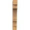 Ekena Millwork Balboa Block Rough Sawn Bracket, Western Red Cedar, 6"W x 30"D x 42"H BKT06X30X42BOA05RWR - alternate 4